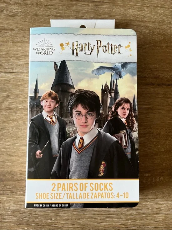 NIB Harry Potter 2 Pairs of Socks