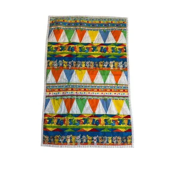 Handmade Baby Quilt Crib Blanket 