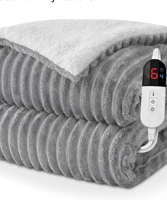 Electric Heated Blanket Queen Size Dual Control