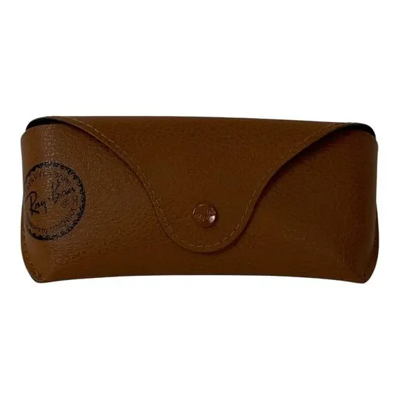 Authentic Ray-ban sunglasses case tan
