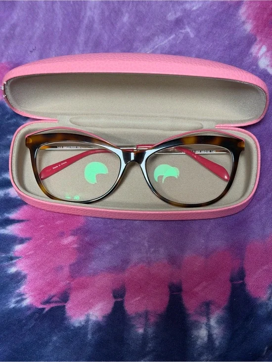 Emilio Pucci Pink eye glasses