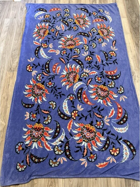 Vera Bradley Throw Blanket Mural Garden  50
