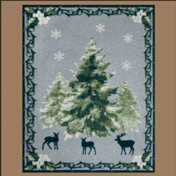 Frati Home Enchanted Forest Throw Blanket