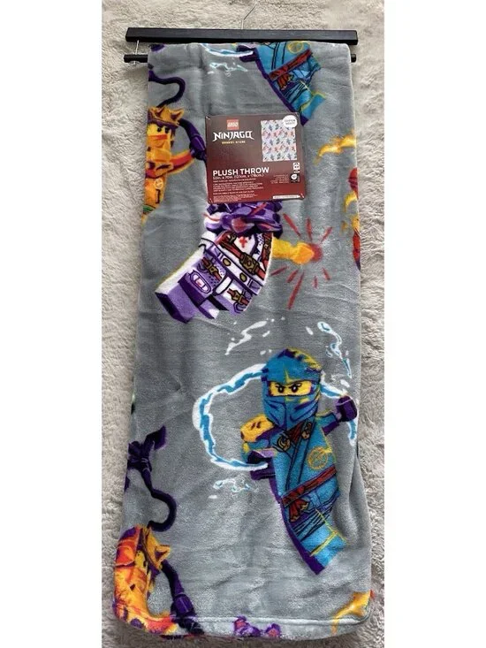 LEGO Ninjago Dragons Rising Plush Throw Blanket 50