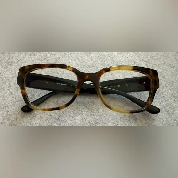 Tory Burch Tortoise Shell Rectangle Glasses Frames