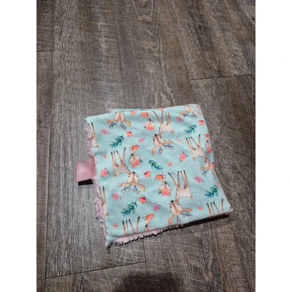 Maes boutique minky lovey security blanket