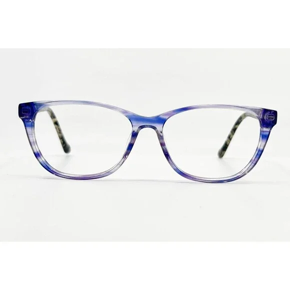 Eye Buy Direct Eyeglass Frames Women Blue Purple Tortoise Cat Eye 52-16-140