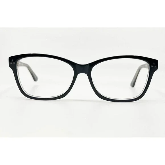 Link Occhi Eyeglass Frames Womens Black Cat Eye 1010B 54-15-140