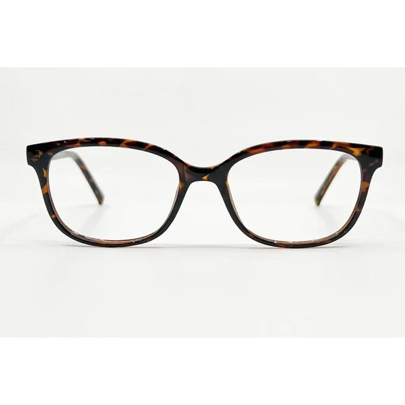Modern Optical Pleasure Eyeglasses Womens Tortoise Shell Full Rim 52-18-140
