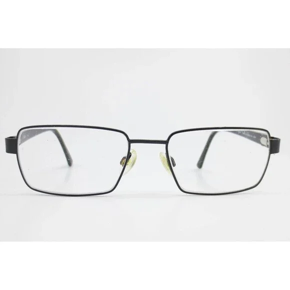 Sunlites SL4008 Black Rectangular Eyeglasses Frames 56-18-145 001 MB01