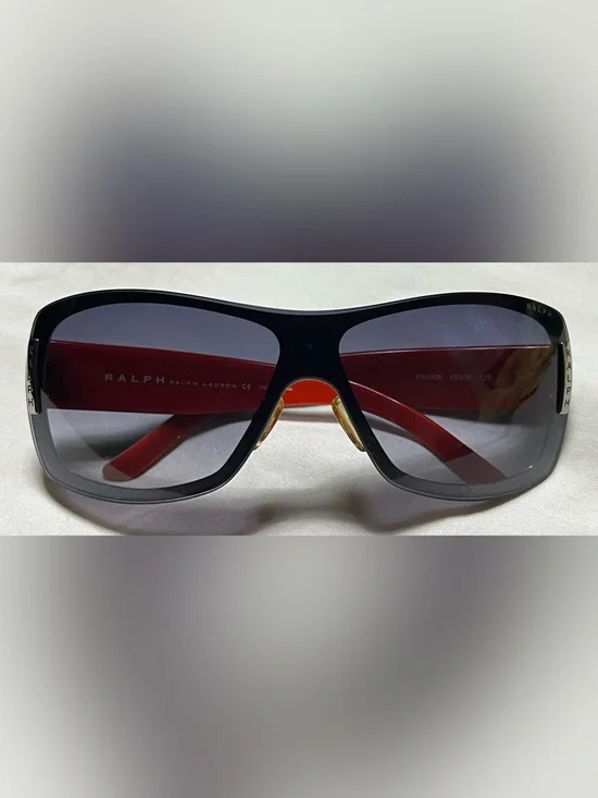 Ralph Lauren Sunglasses with Red Temples