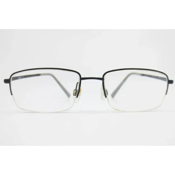 Flexon Washington 600 412 Matte Black Rectangular Eyeglasses Frames 54-18-140