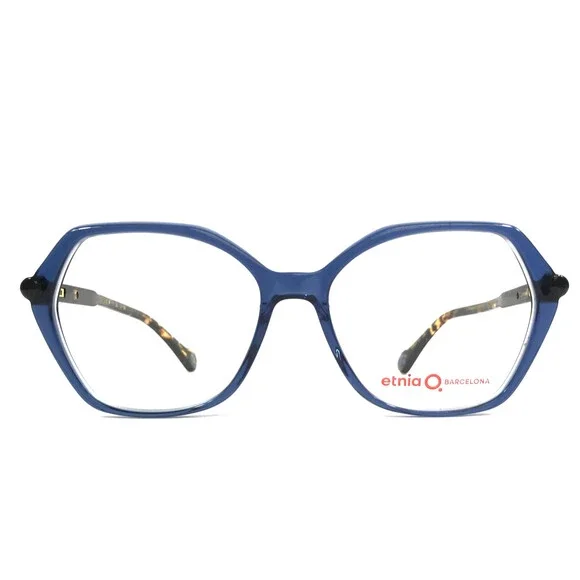 Etnia Barcelona Eyeglasses Frames CIANE BLHV Blue Havana Full Rim 53-15-138
