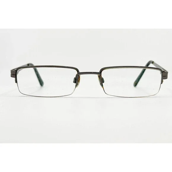 Stetson Off Road 5002 Eyeglasses Mens Black Metal Rectangular Frames 51-19-140