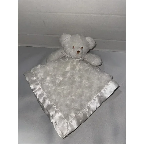 Blankets and Beyond Bear‎ Lovey Soft Plush Swirl Security Blanket
