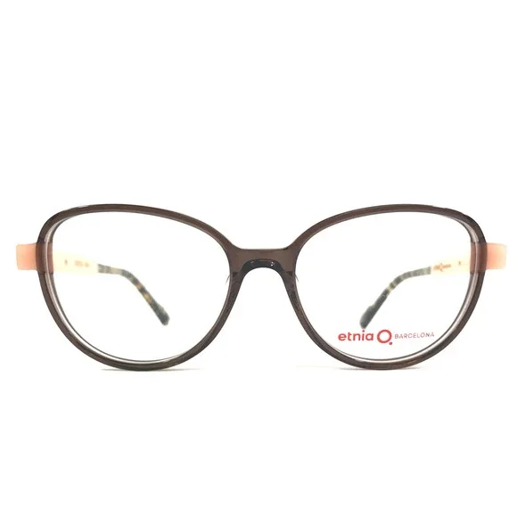 Etnia Barcelona Eyeglasses Frames ASTERIA BRPK Clear Brown Pink 52-16-138