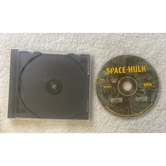 Space Hulk PC CD ROM 1994 War Hammer 40000 Classics MS DOS Vtg Electronic Arts