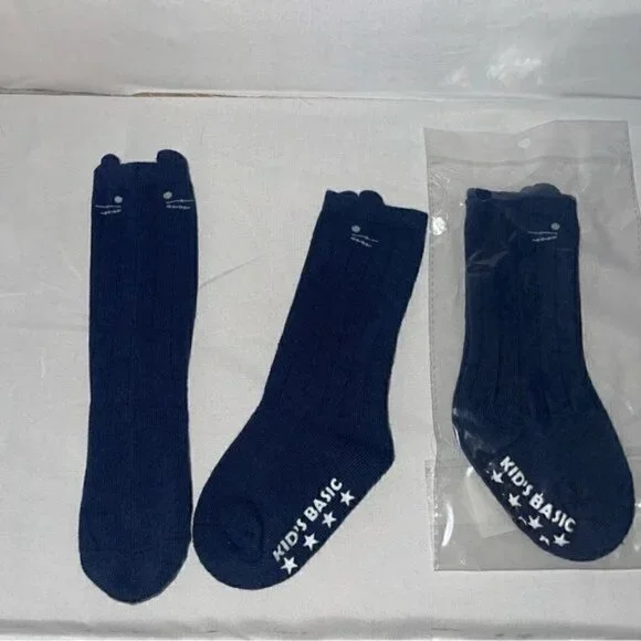 Toddler Socks Knee High Stars All over Printed Graphic Casual High Pull on Socks