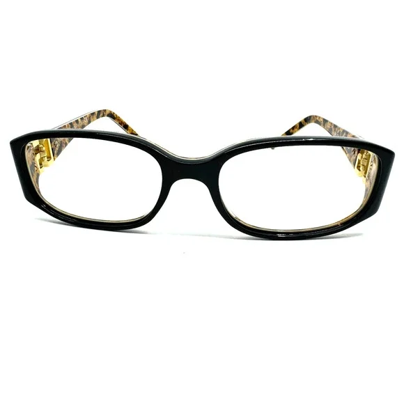 Dolce & Gabbana DG874 819 55mm Black Gold‎ Crystal DG Eyeglasses Frames H9331