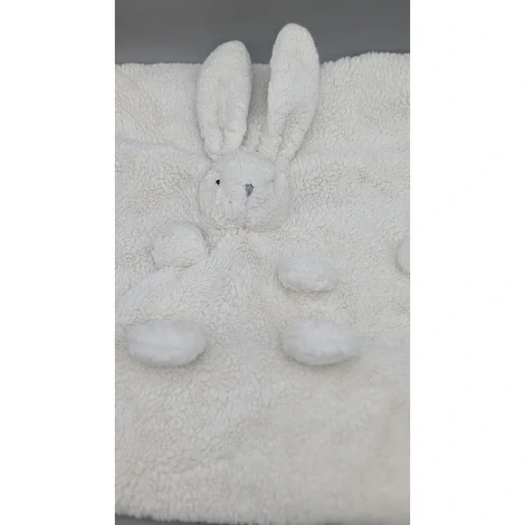 Pottery‎ Barn Blanket Kids Bunny Roll Up Baby Rabbit  Ears Tail Baby Shower Gift