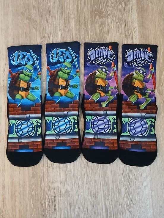 Rock 'Em Socks Teenage Mutant Ninja Turtles Youth Socks