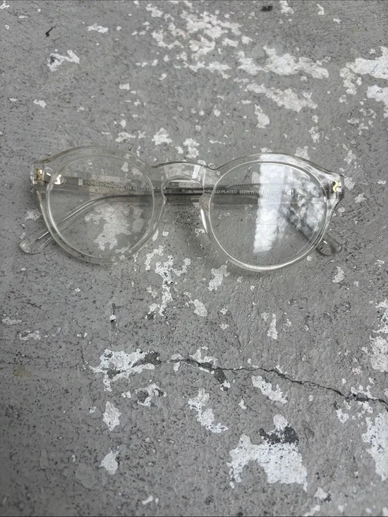 Porta Romana clear frame glasses