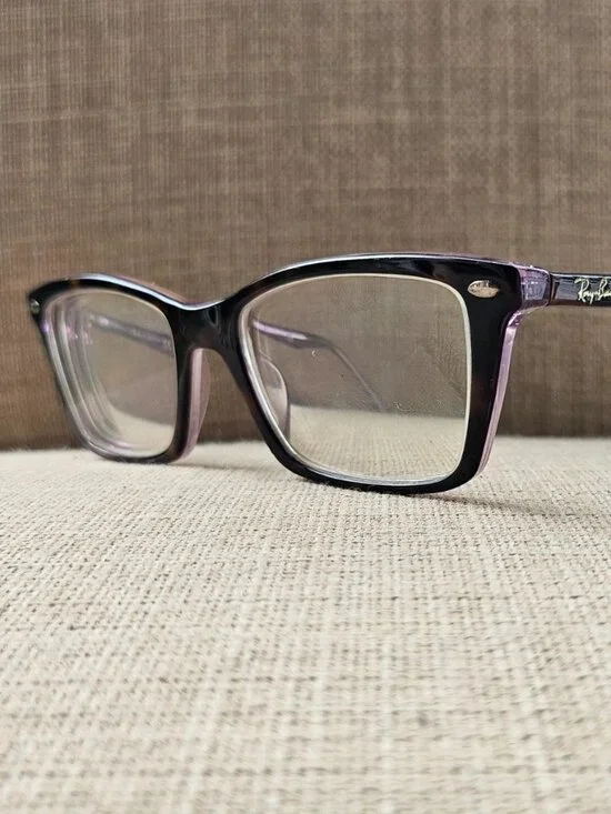 Ray-Ban Eyeglasses Frame Dark Brown/Purple Tone Eyewear RB5241 5074 Glasses
