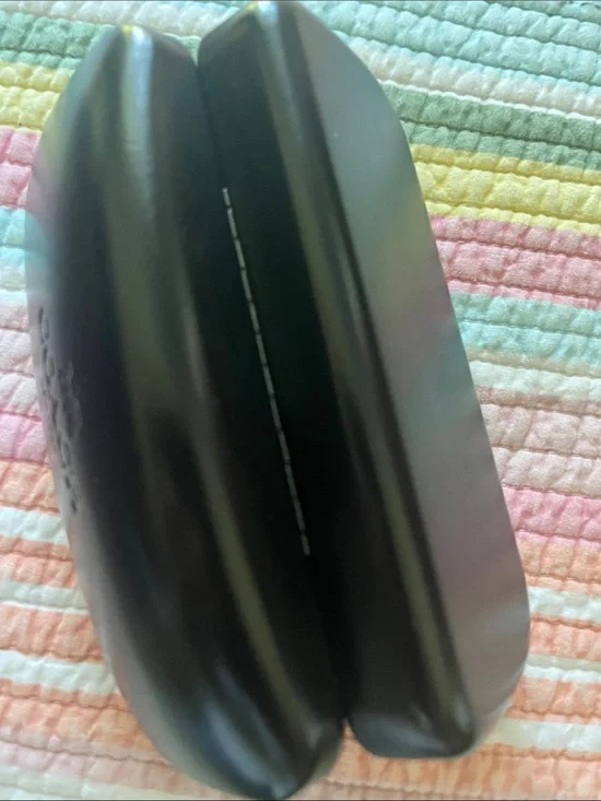 COACH Black Leather Sunglasses Case