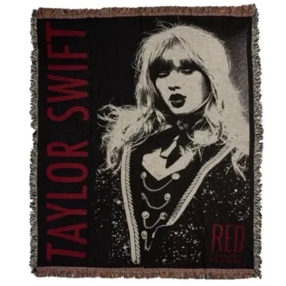 NWT Taylor Swift Red TV blanket