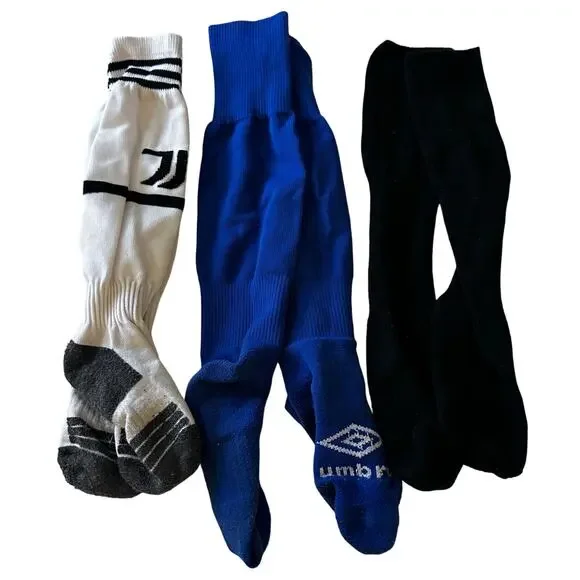 Youth Medium Multi-Brand Soccer Sock Bundle - Great Deal!