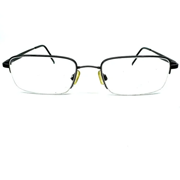 Marchon Eyeglasses Frames Half Rim Autoflex 64 Charcoal 53 []‎ 19 - 140 H12127