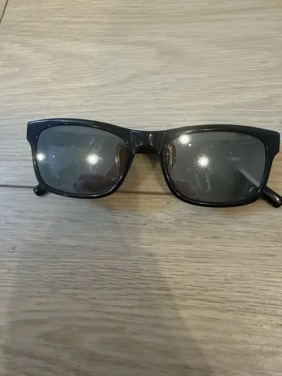 MAIN + CENTRAL MONDAY FULL RIM ACETATE EYEGLASS FRAMES BLACK 52-18-145