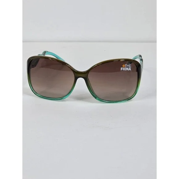 Spy Fiona Sunglasses-Mint Chip Fade-Happy Bronze Fade Lens