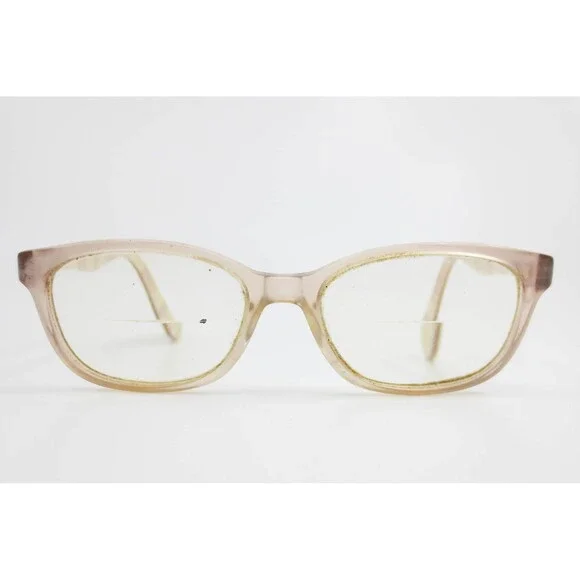 Kate Spade Brylie QGX Pink Striped Rectangular Eyeglass Frames 49-15-135