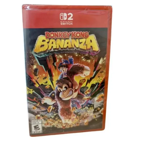 New In Packaging Donkey Kong Bananza Nintendo Switch 2