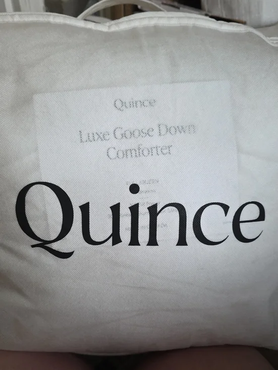 Quince Luxe Goose Down Duvet Insert All-Season - Queen/Full