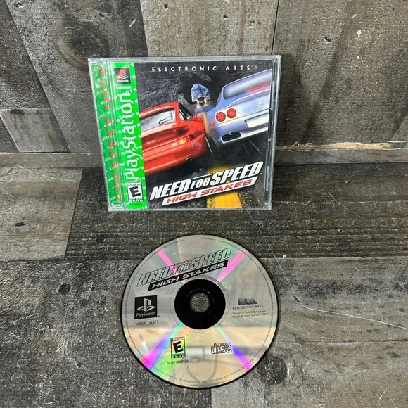 Need For Speed High Stakes Greatest Hits - Sony Playstation PS1 Tested
