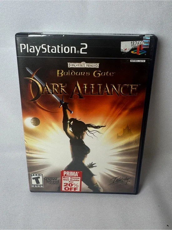 Baldur's Gate-Dark Alliance With Manual - Sony PlayStation 2 Tested To Play