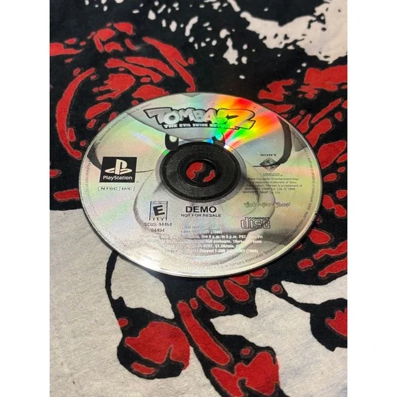 Tomba 2 The Evil Swine Return Demo Disc Sony PlayStation 1 PS1 SCUS-94464 Rare