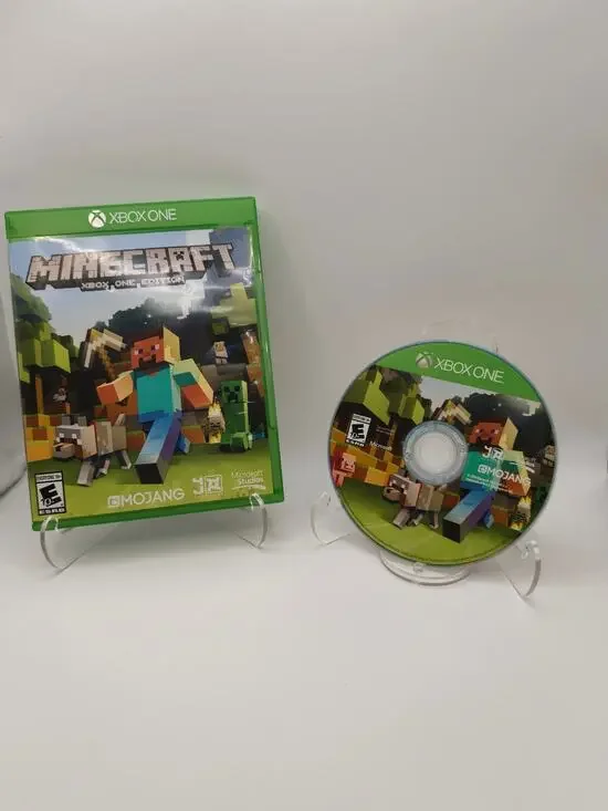 Minecraft Xbox One Edition Case and Disc Tested Working