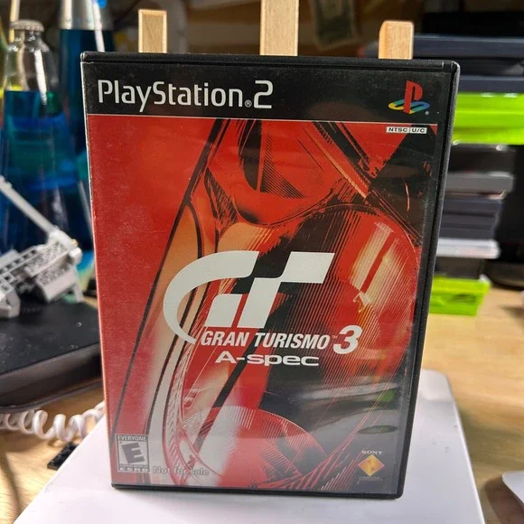 Gran Turismo 3 A-Spec PS2 PlayStation 2 Game NTSC U/C Not For Sale With Manual