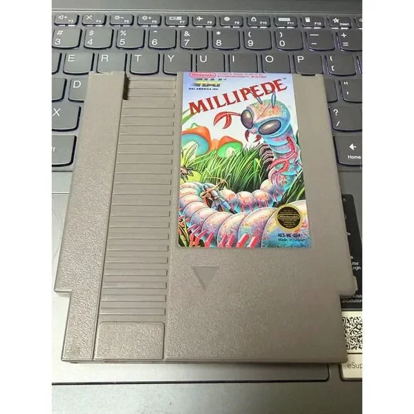 Millipede Nintendo NES Video Game Cartridge NES-ML-USA HAL America Inc.‎