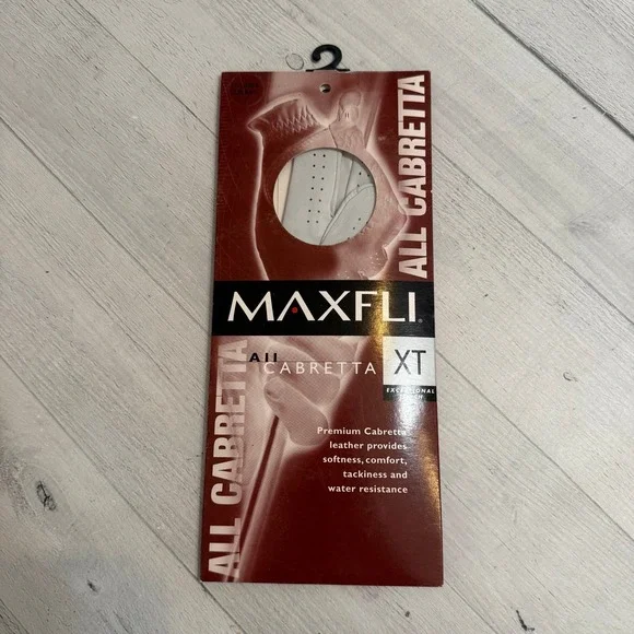 Maxfli XD All Calbretta golf‎ glove XT Ladies Left Handed regular small NEW