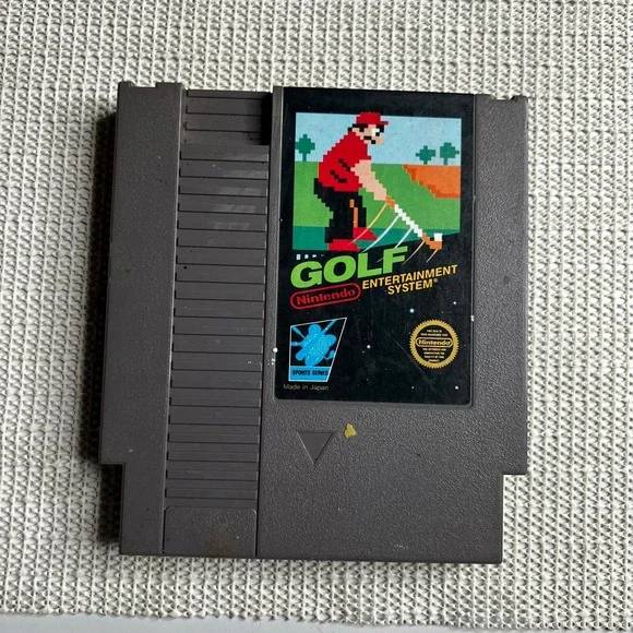 Nintendo NES Golf Video Game Cartridge Sports‎ Series NES-GF-USA Authentic