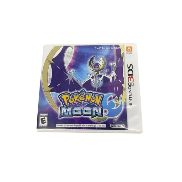 Pokemon Moon Nintendo‎ 3DS Game Authentic Cartridge with Case