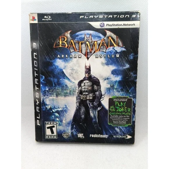 Batman Arkham Asylum Collector's Edition (PlayStation 3) PS3 Tested