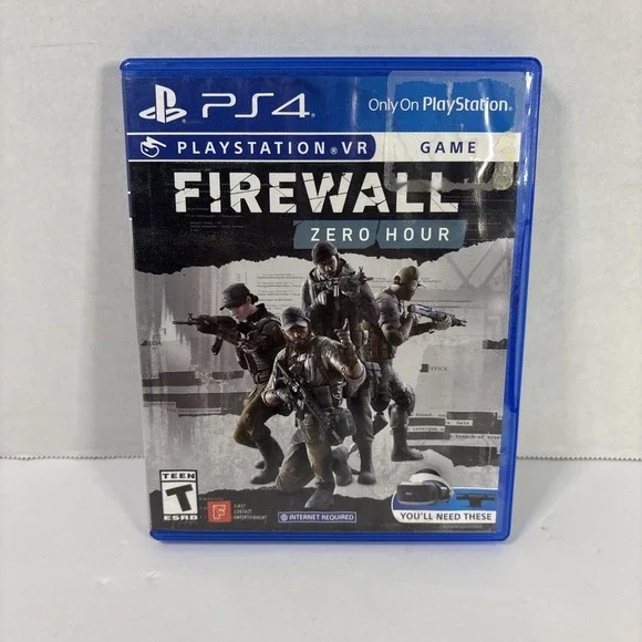 Firewall Zero Hour PS4 PlayStation VR PSVR Virtual Reality Game Sony 3003291-AC