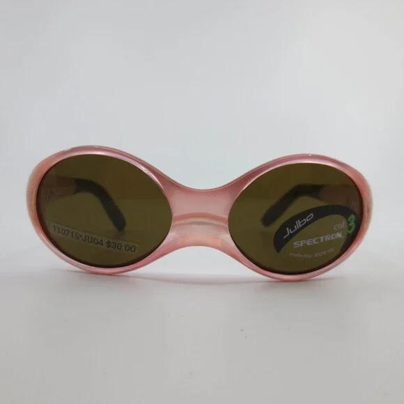 Julbo Kola 236 2 19 Pink Oval Sunglasses Spectron Cat 3 UV Protection France