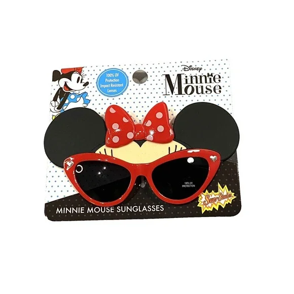 disney minnie mouse sun glasses 100%‎ UV protection FITS TODDLERS