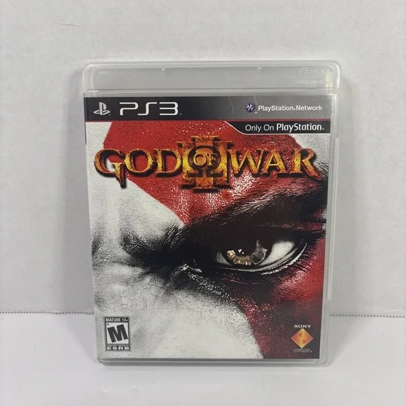 God of War III 3 Sony PlayStation 3 PS3 Game Action Adventure Kratos Manual CIB